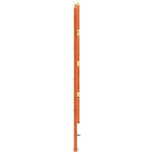 vidaXL Kopfteil Wachsbraun 160,5 x 3 x 80 cm Massives Kiefernholz