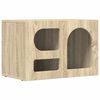 vidaXL TV-Schr&auml;nk ELST 60 x 35 x 40 cm Sonoma-Eiche Holzwerkstoff