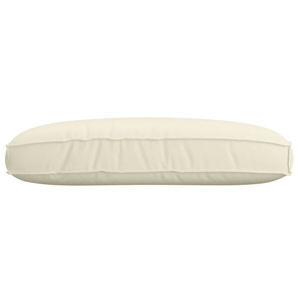vidaXL Kissen Creme 120 x 80 x 12 cm Oxford-Stoff