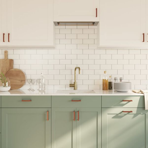 vidaXL M&ouml;belgriffe 20 Stk. Bronzen 96 mm Edelstahl