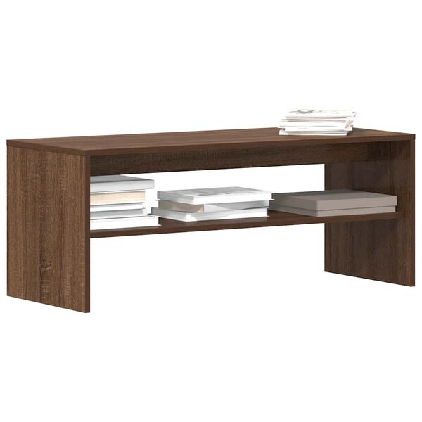 vidaXL TV-Schrank Braun Eichen-Optik 100x40x40 cm Holzwerkstoff