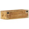 vidaXL TV-Wandschrank 60x30x19 cm Raues Mangoholz