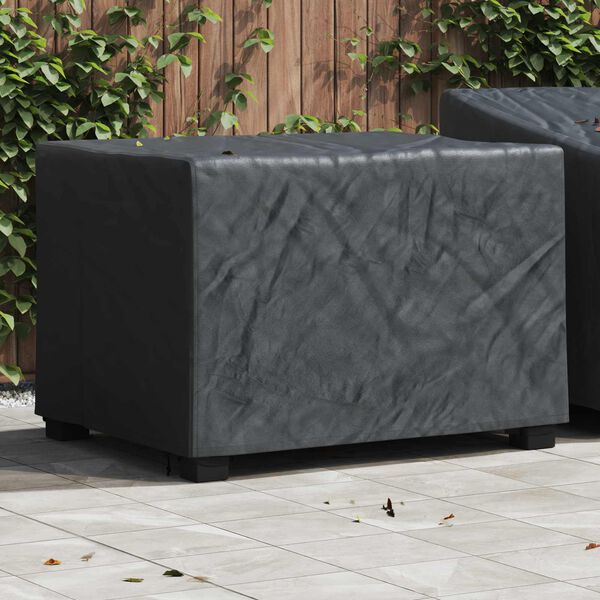 vidaXL M&ouml;belbezug Uni Schwarz 110 x 84 x 70 cm 210D Oxford Stoff