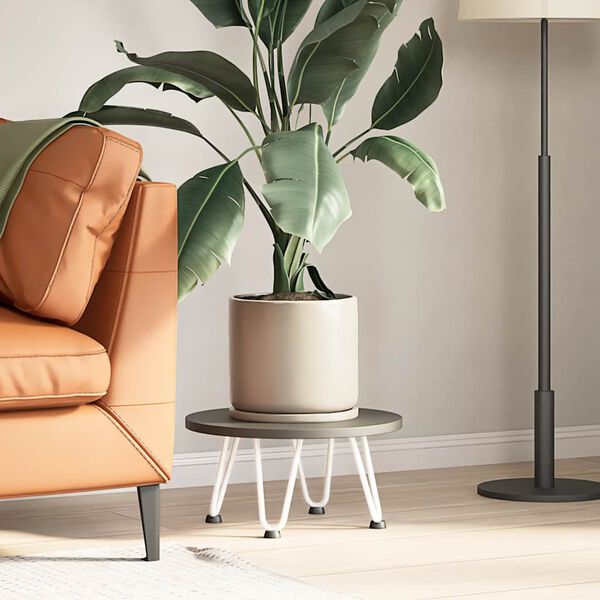 vidaXL Haarnadelbeine f&uuml;r Couchtisch 4 Stk. Wei&szlig; 20 cm Massivstahl