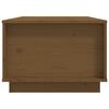 vidaXL Couchtisch Honigbraun 100x50x35 cm Massivholz Kiefer