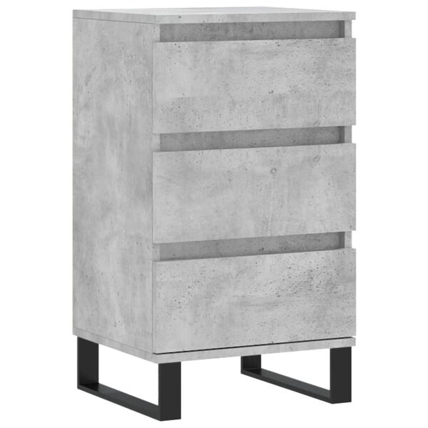 vidaXL Sideboard Betongrau 40x35x70 cm Holzwerkstoff