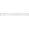 vidaXL Maschendrahtzaun mit Bodenflansch Anthrazit 2,2x25 m