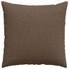 vidaXL Sofakissen 2 pcs Braun 80 x 80 cm Stoff