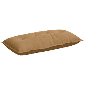 vidaXL R&uuml;ckenkissen Braun 100 x 50 cm Cordstoff