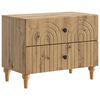 vidaXL Nachttisch Artisan-Eiche 62 x 34,5 x 48 cm Holzwerkstoff