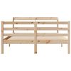 vidaXL Bettgestell mit Kopfteil ohne Matratze 160x200 cm