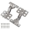 vidaXL Scharnier 2 stk. Nickel 85 x 52,5 x 9,5 mm Eisen