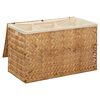vidaXL W&auml;schekorb 82x42,5x52,5 cm Wasserhyazinthe