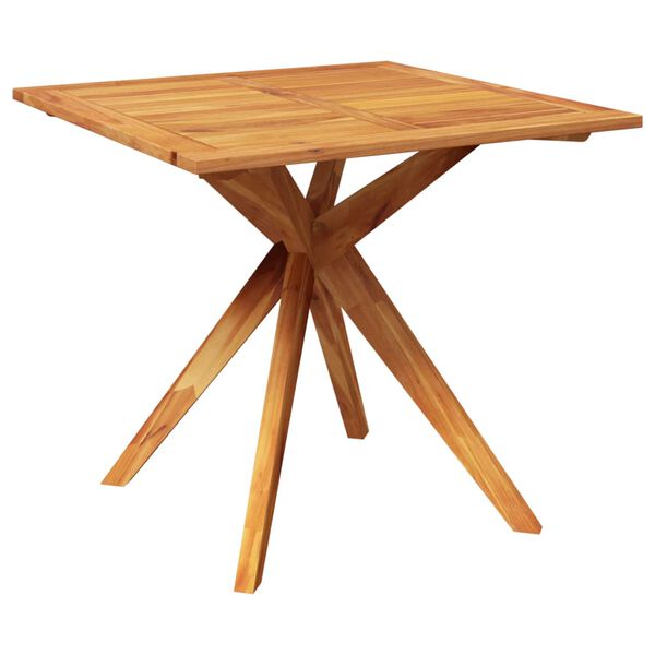 vidaXL Gartentisch 85x85x75 cm Massivholz Akazie