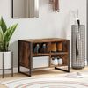 vidaXL Schuhschrank Raucharbe 60 x 35 x 44 cm Holzwerkstoff