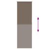 vidaXL Verdunkelungsrollo Kaffeebraun 45x175cm Stoffbreite 40,7 cm