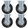 vidaXL Bockrollen 4 Stk. 125 mm