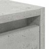 vidaXL Wand-Nachttisch Betongrau 38x34x40 cm