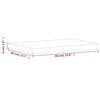 vidaXL Tischplatte 60x40x4 cm Rechteckig Massivholz Buche