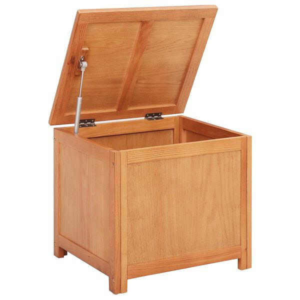 vidaXL Aufbewahrungsbox mit Speicher Natur 50 x 45 x 45 cm