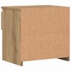 vidaXL Nachttische 2 Stk. Artisan-Eiche 40x30x39 cm Holzwerkstoff