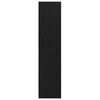 vidaXL Apothekerschrank Schwarz Eichen-Optik 40 x 41 x 174.5 cm