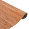 vidaXL Teppich Rechteckig Natur 80x300 cm Bambus
