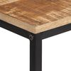 vidaXL Konsolentisch 100x35x70 cm Raues Massivholz Mango