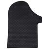 vidaXL Autofu&szlig;matte 2 pcs Schwarz TPE