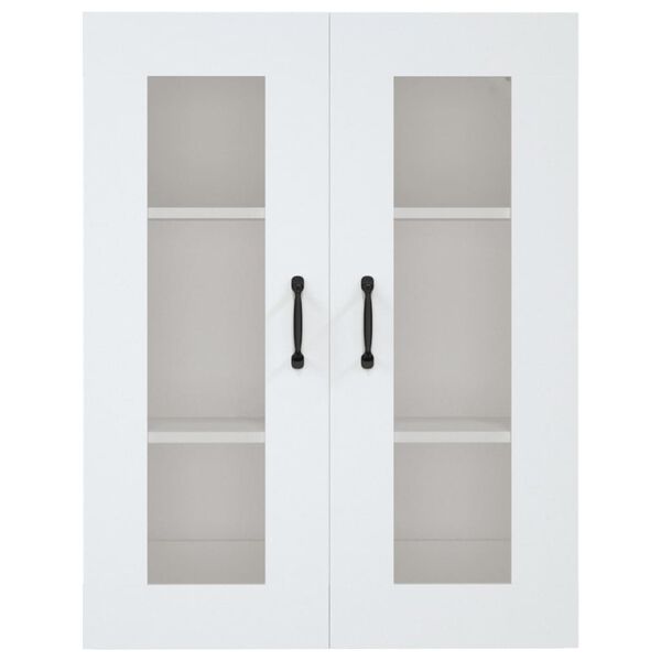 vidaXL Hängeschrank Weiß 69,5x34x90 cm