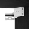 vidaXL TV-Schrankset 8 pcs Schwarz Eichen-Optik Holzwerkstoff