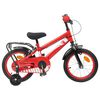 vidaXL Kinderfahrrad 14 Zoll f&uuml;r 3-5 Jahre alt Rot
