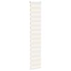 vidaXL Doppelrollo Marmorbeige 50x200 cm Stoffbreite 45,9 cm Polyester