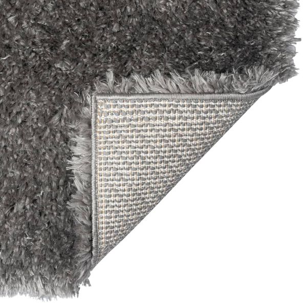 vidaXL Shaggy-Teppich Hochflor Anthrazit 80x150 cm 50 mm