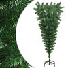 vidaXL Weihnachtsb&auml;ume PVC, Steel Gr&uuml;n