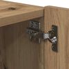 vidaXL TV-Wandschrank Artisan-Eiche 80 x 35 x 31 cm Holzwerkstoff