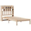 vidaXL Massivholzbett mit Regal ohne Matratze 90x200 cm Kiefer