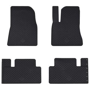 vidaXL Autofu&szlig;matte 4 Stk. Geeignet f&uuml;r Tesla MODEL 3 2017- 4D Aft