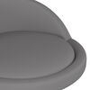 vidaXL Barhocker 2 Stk. Grau Kunstleder