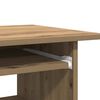 vidaXL Schreibtisch Artisan-Eiche 80x45x74 cm Holzwerkstoff