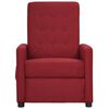 vidaXL Relaxsessel Weinrot Stoff