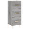 vidaXL Sideboard Grau Sonoma 34,5x34x90 cm Holzwerkstoff