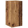 vidaXL TV-Schrankset Wandmontiert 4 pcs Altholz Holzwerkstoff