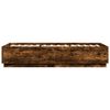 vidaXL Bettgestell R&auml;uchereiche 90x200 cm Holzwerkstoff