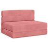 vidaXL Klappsofa Bett Rosa 70 x 72 x 60 cm Stoff