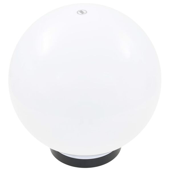 vidaXL LED-Gartenleuchten 4 Stk. Kugelf&ouml;rmig 25 cm PMMA