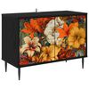 vidaXL TV-Schrank GENNEP 69 x 33 x 50,5 cm Schwarz Eichen-Optik