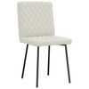 vidaXL Esszimmerst&uuml;hle 6 Stk. Creme Samt