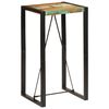 vidaXL Bartisch 60x55x110 cm Altholz Massiv