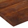 vidaXL Tischplatte 70x70x3,8 cm Quadratisch Altholz Massiv